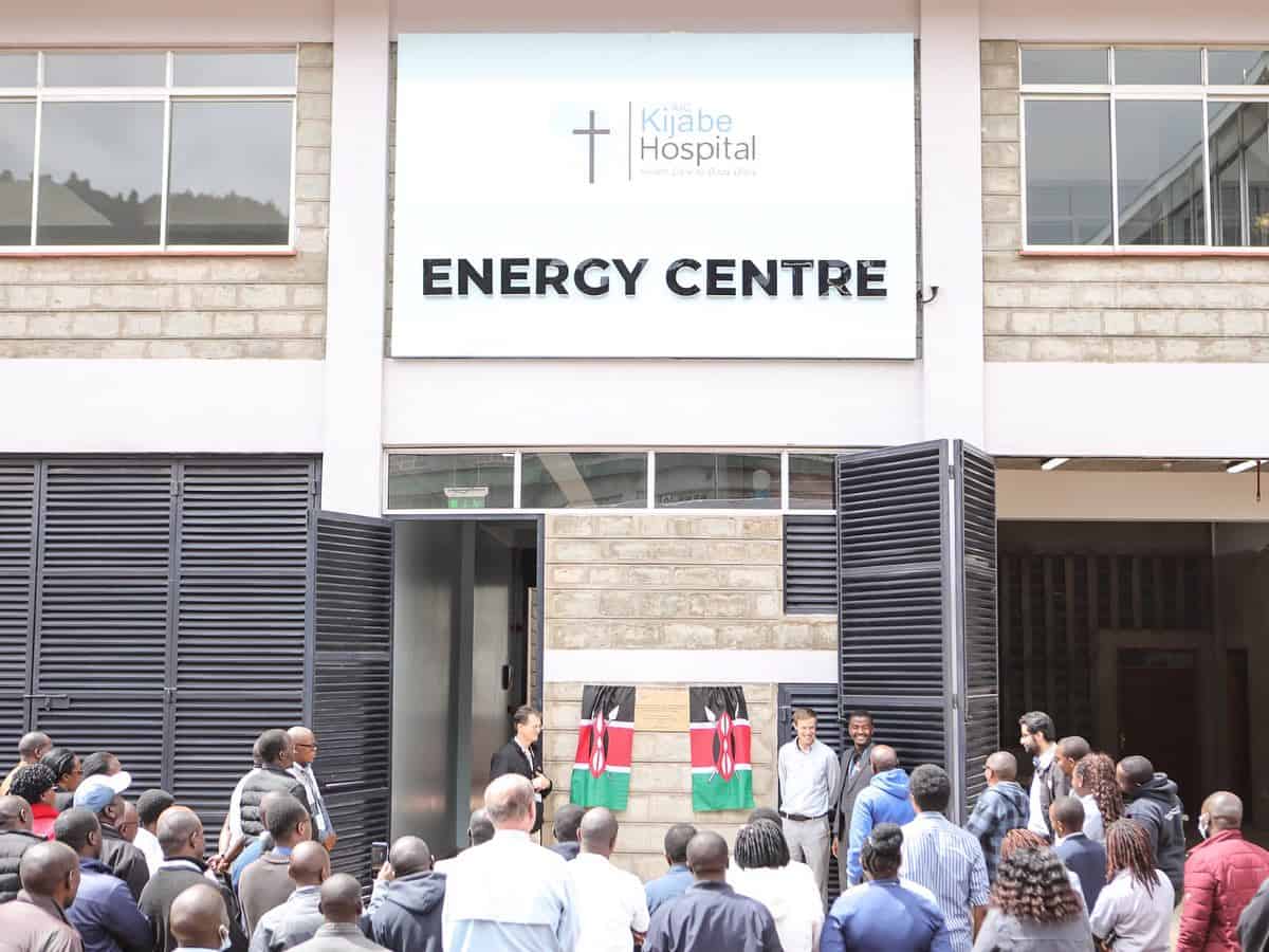 The Kijabe Hospital Energy Center opening ceremony