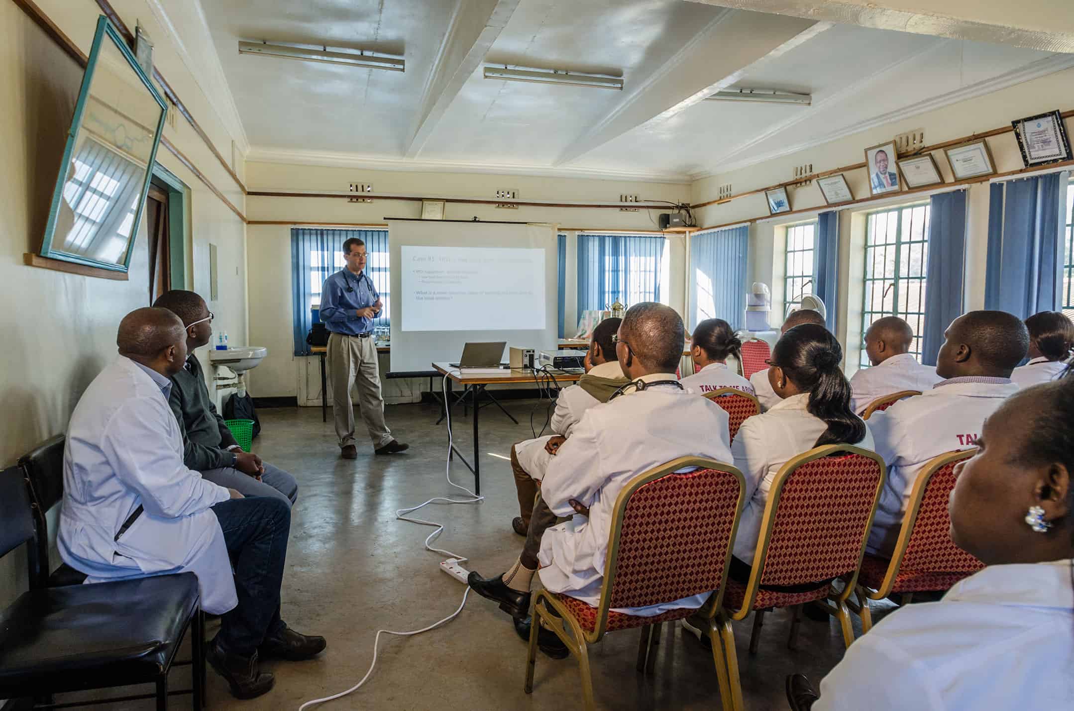 doctors in a conference