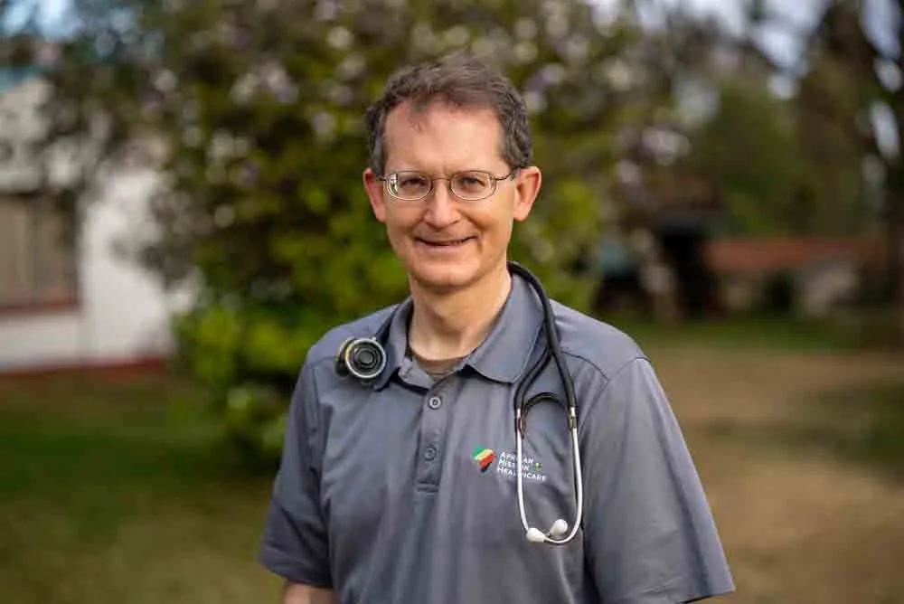 Dr. Jon Fielder, Co-Founder and CEO of African Mission Healthcare.