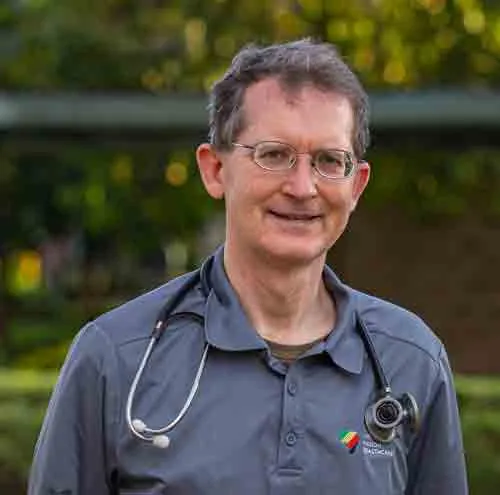 Dr. Jon Fielder, Co-Founder and CEO of African Mission Healthcare.